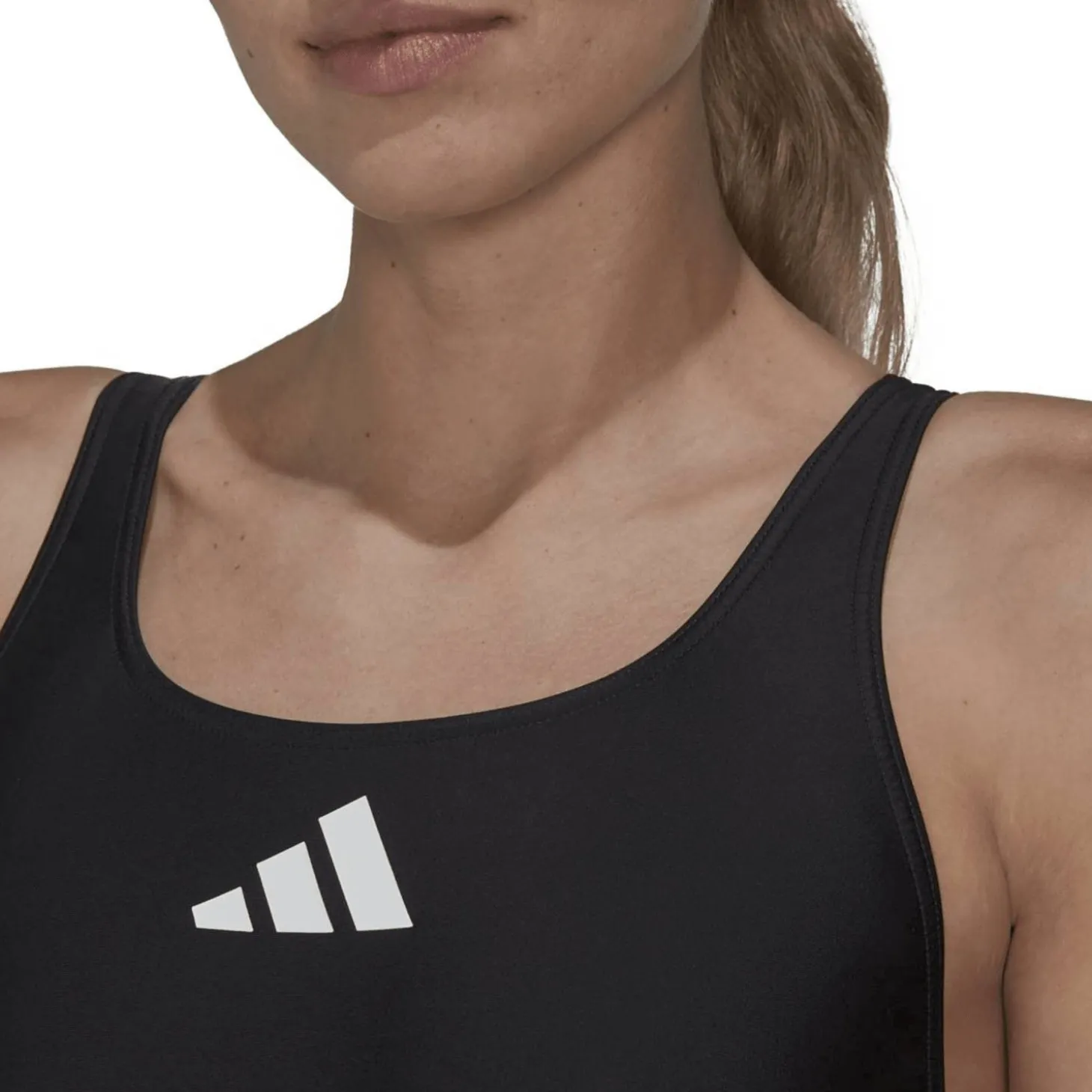 3 Bar Logo Badeanzug Damen Badeanzug