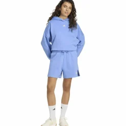 3 Stripes Studio Hoodie Damen Kapuzensweater
