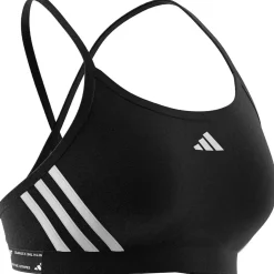 Aeroreact Training Light-Support 3-Streifen Sport-BH Damen Sport-BH