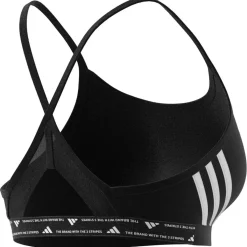 Aeroreact Training Light-Support 3-Streifen Sport-BH Damen Sport-BH