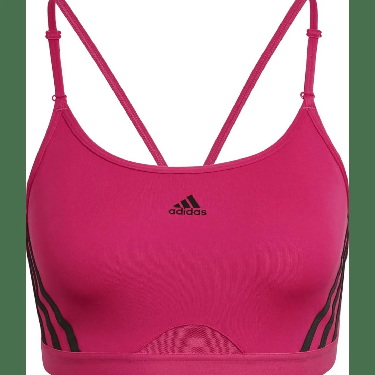 Aeroreact Training Light-Support 3-Streifen Sport-BH Damen Sport-BH