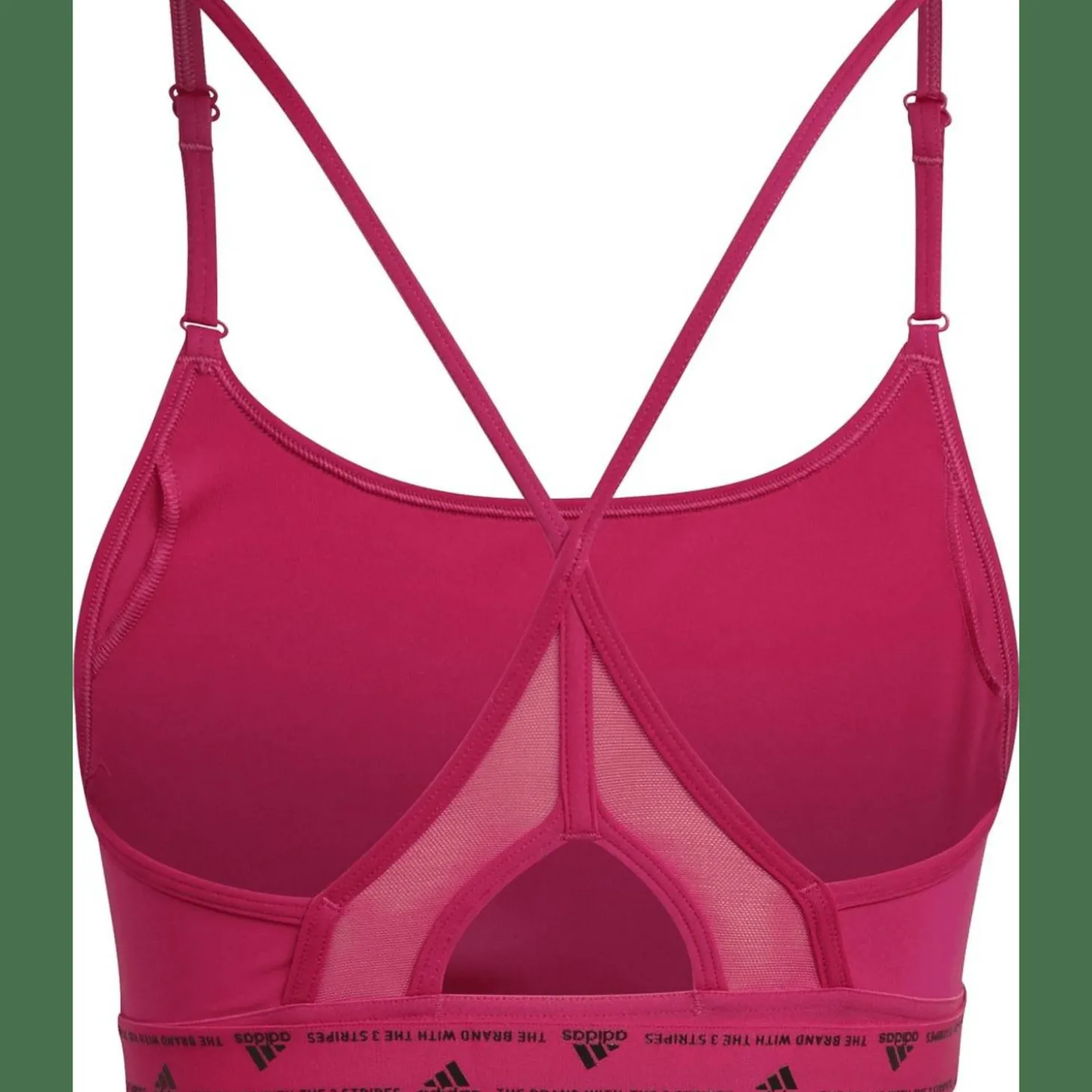 Aeroreact Training Light-Support 3-Streifen Sport-BH Damen Sport-BH