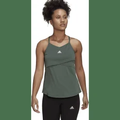AEROREADY Studio Crossback Slim Tanktop Damen T-Shirt