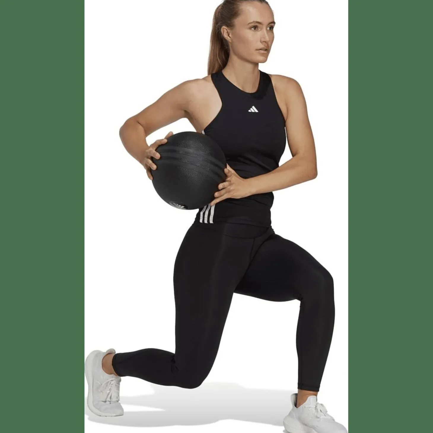 Aeroready Train Essentials Regular 3-Streifen Tanktop Damen T-Shirt