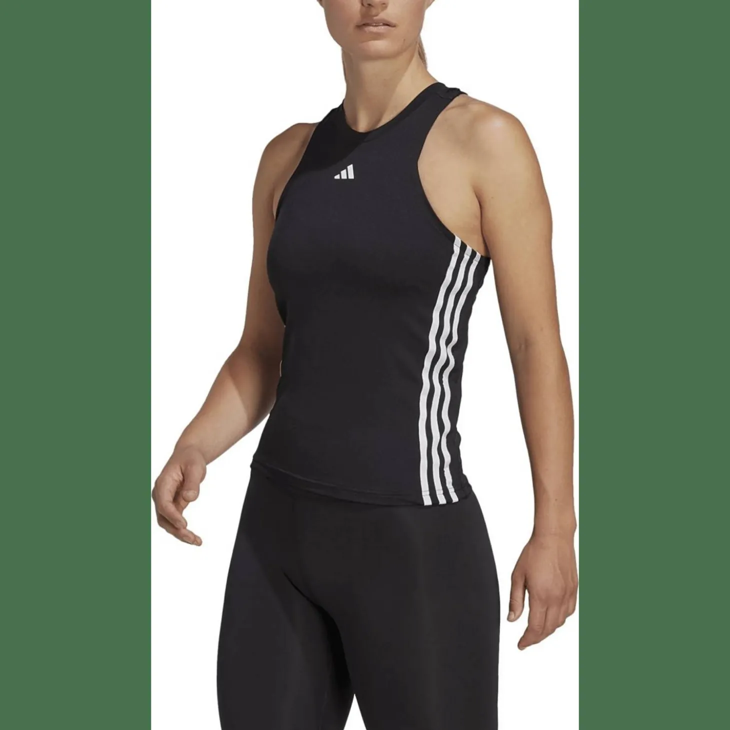 Aeroready Train Essentials Regular 3-Streifen Tanktop Damen T-Shirt