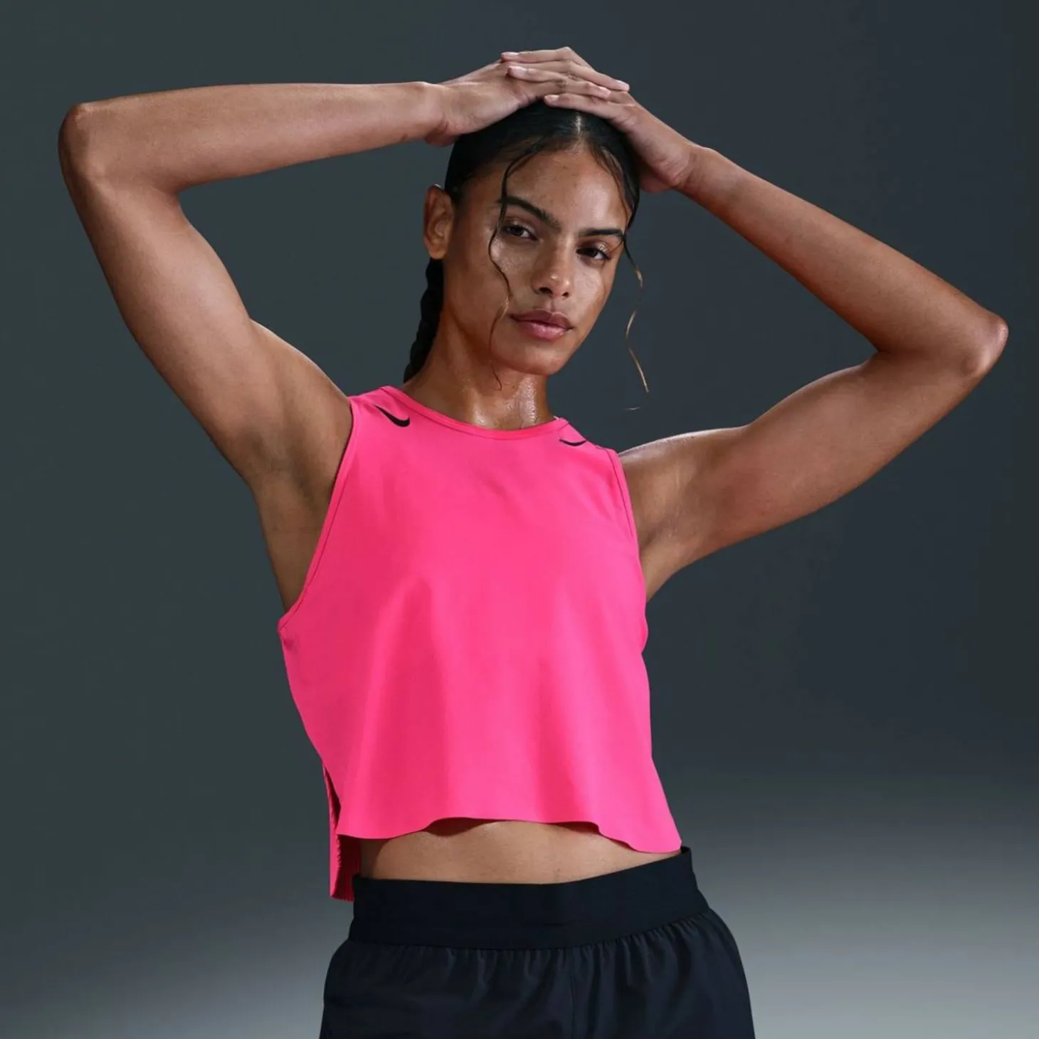 AeroSwift Dri-Fit ADV Cropped Damen T-Shirt