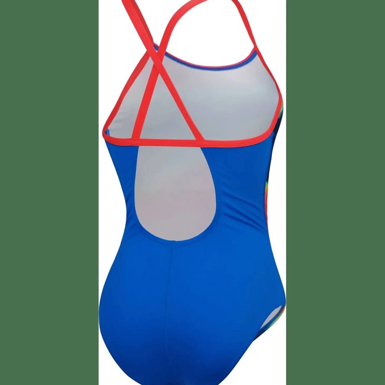 Allover Fixed Crossback Damen Badeanzug