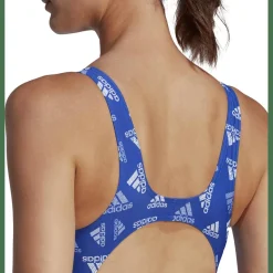 Allover Print Sportswear Badeanzug Damen Badeanzug