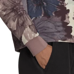 Allover Print Sweatshirt Damen Sweatshirt