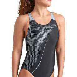 Bright Glare V Back Damen Schwimmanzug