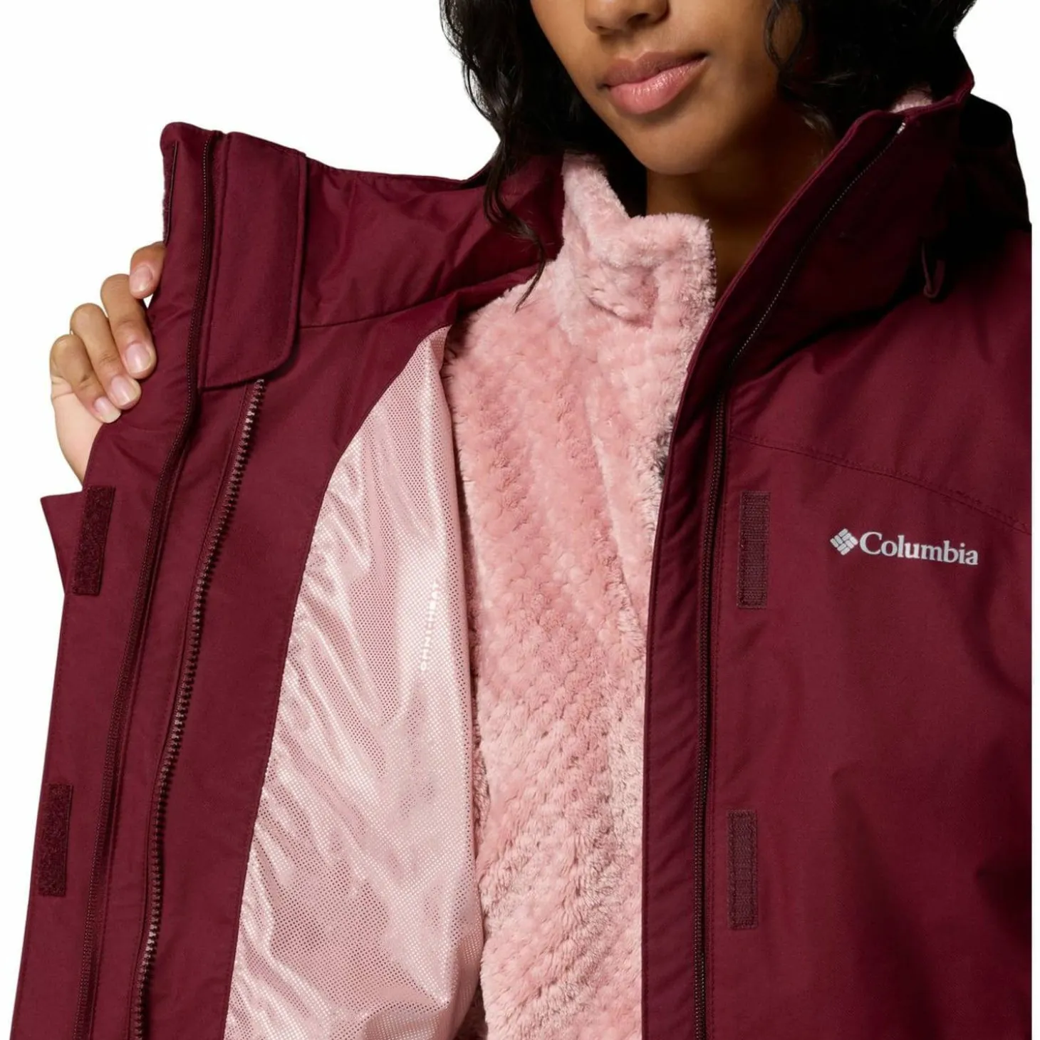 Bugaboo III Fleece Interchange Damen Doppeljacke