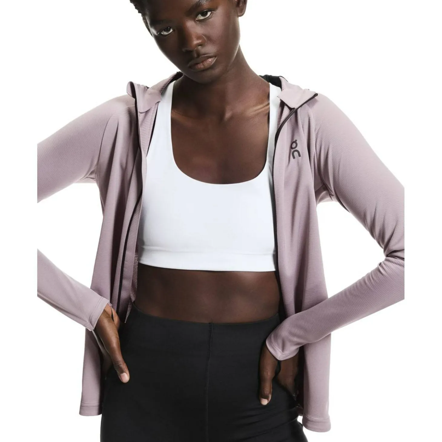 Climate Zip Damen Kapuzensweater