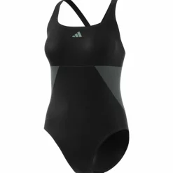 Colorblock C-Back Damen Badeanzug