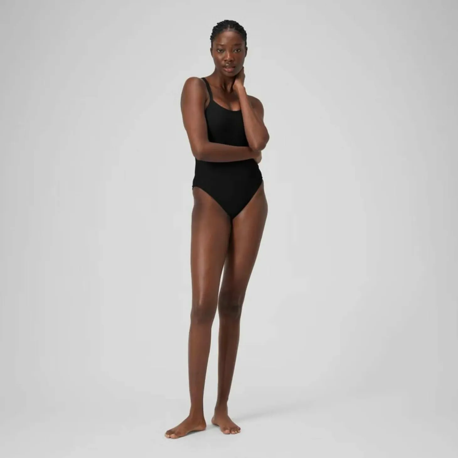 Colorblock Racerback Damen Schwimmanzug