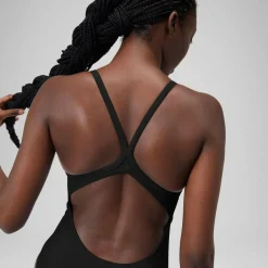 Colorblock Racerback Damen Schwimmanzug