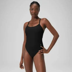 Colorblock Racerback Damen Schwimmanzug