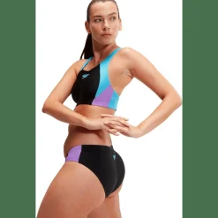 Colourblock Splice Damen Schwimmanzug