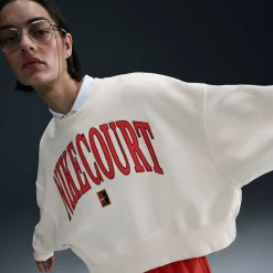 Court Phoenix Over-Oversized Crew-Neck Damen T-Shirt