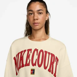 Court Phoenix Over-Oversized Crew-Neck Damen T-Shirt