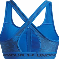 Crossback Mid Print Damen Sport-BH