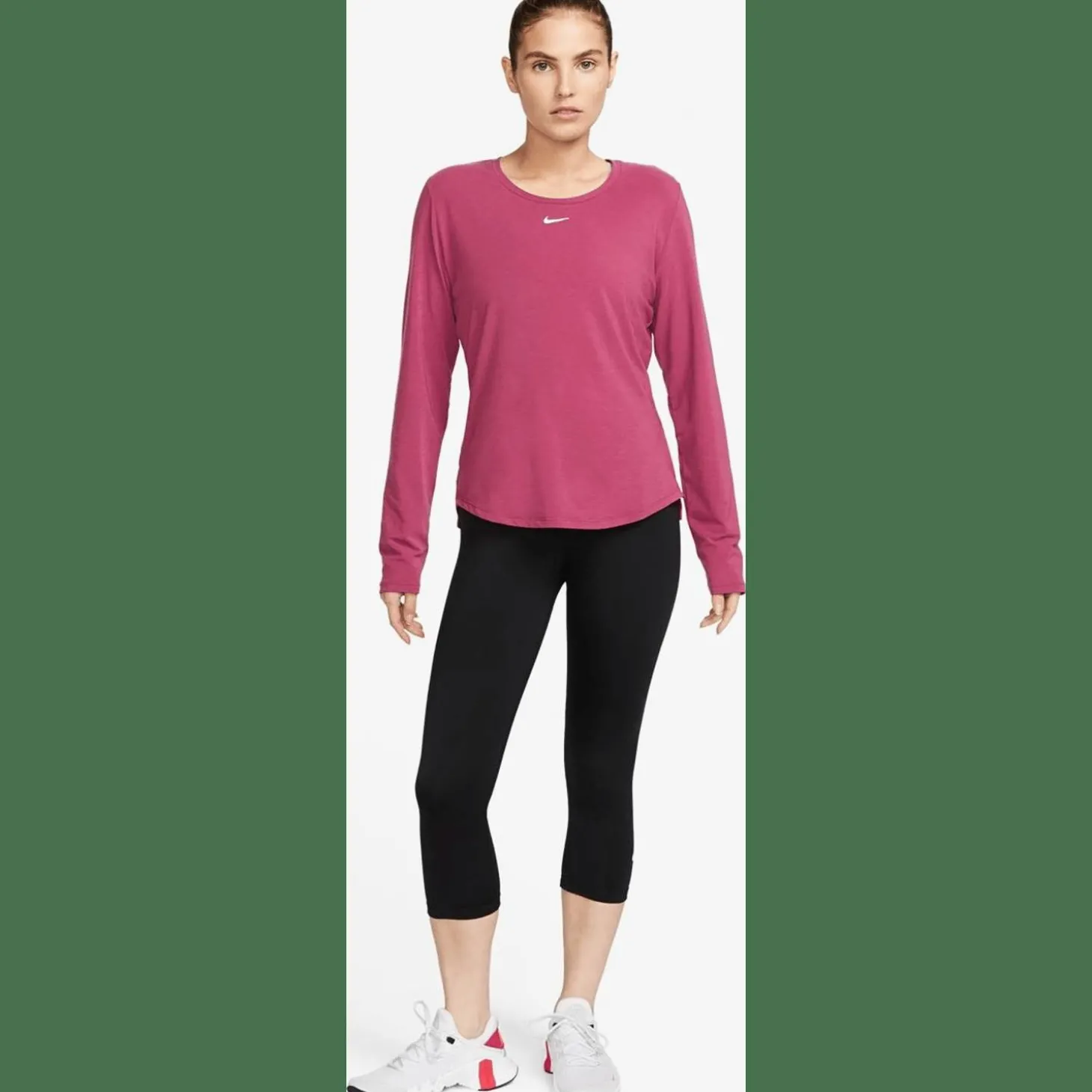 Dri-Fit UV One Luxe Standard Fit Damen Sweatshirt