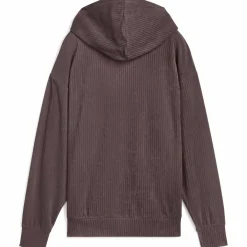 ESS Elevated Comfort Velour Rib Damen Kapuzensweater