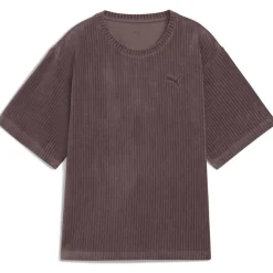 ESS Elevated Relaxed Velour Rib Damen T-Shirt