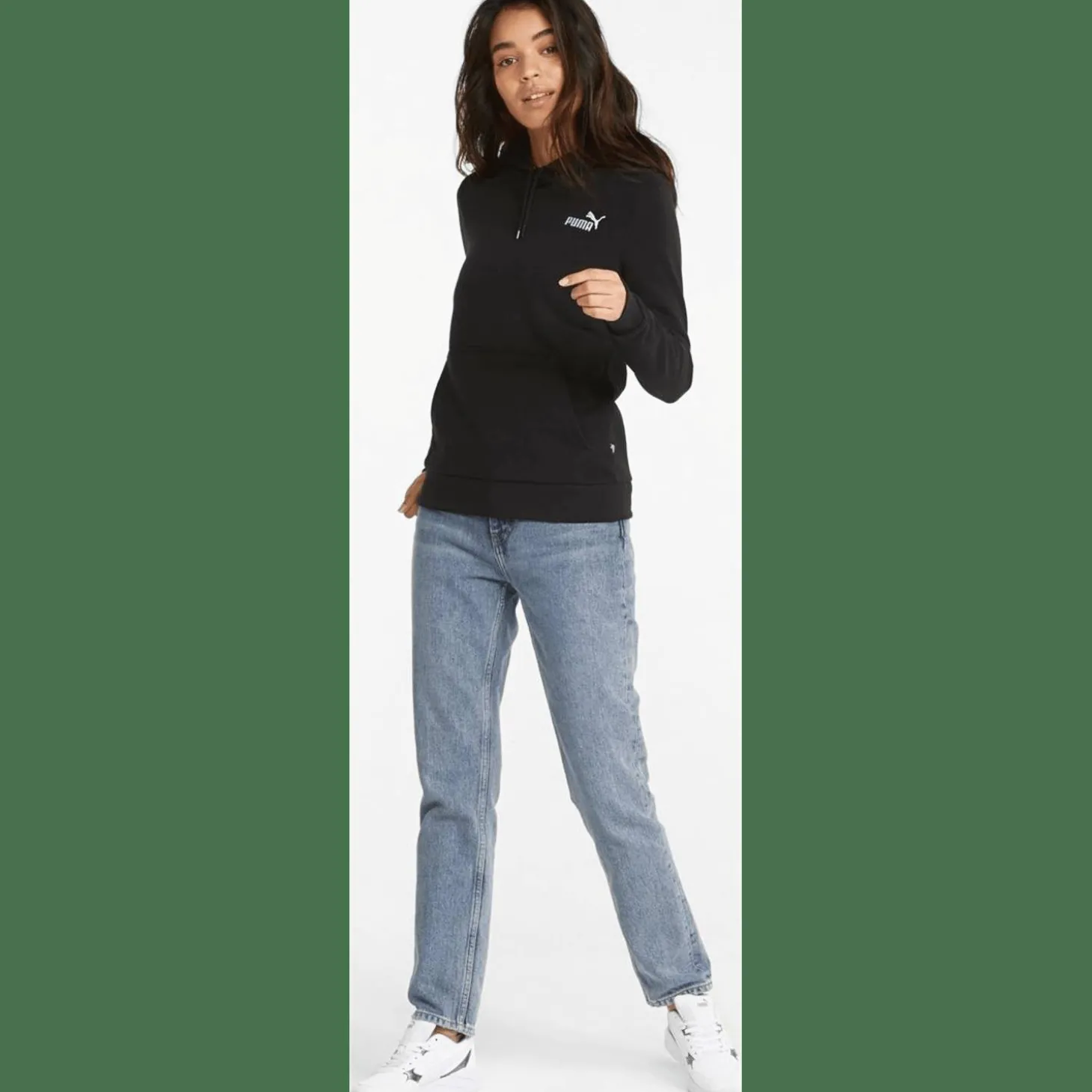 Ess+ Embroidery TR Damen Kapuzensweater