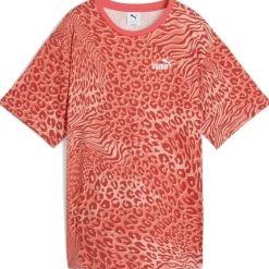 ESS Graphic Animal Relaxed AOP Damen T-Shirt