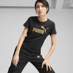 ESS Metallic No. 1 Logo Damen T-Shirt