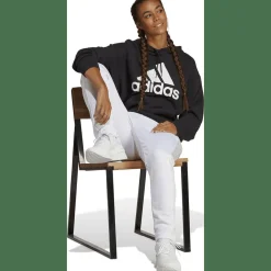 Essentials Big Logo Oversized French Terry Damen Kapuzensweater