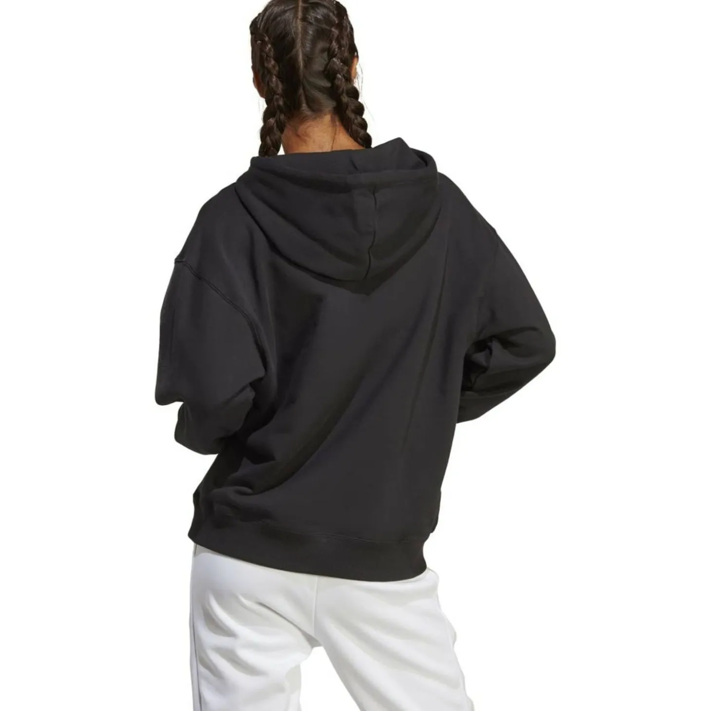 Essentials Big Logo Oversized French Terry Damen Kapuzensweater
