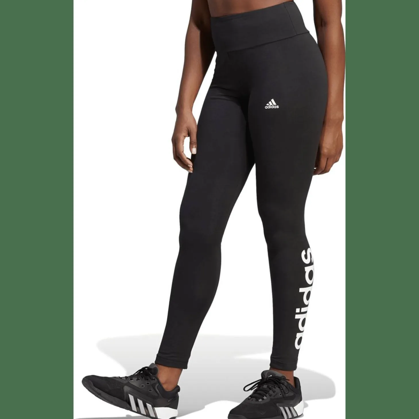 Essentials High-Waisted Logo Leggings Damen Tights