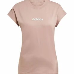 Essentials Linear Cotton Damen T-Shirt