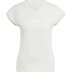 Essentials Linear Cotton Damen T-Shirt