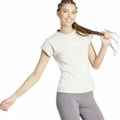 Essentials Linear Cotton Damen T-Shirt