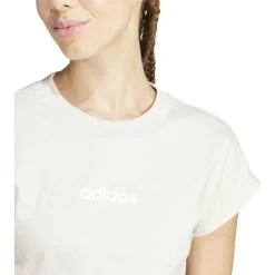 Essentials Linear Cotton Damen T-Shirt