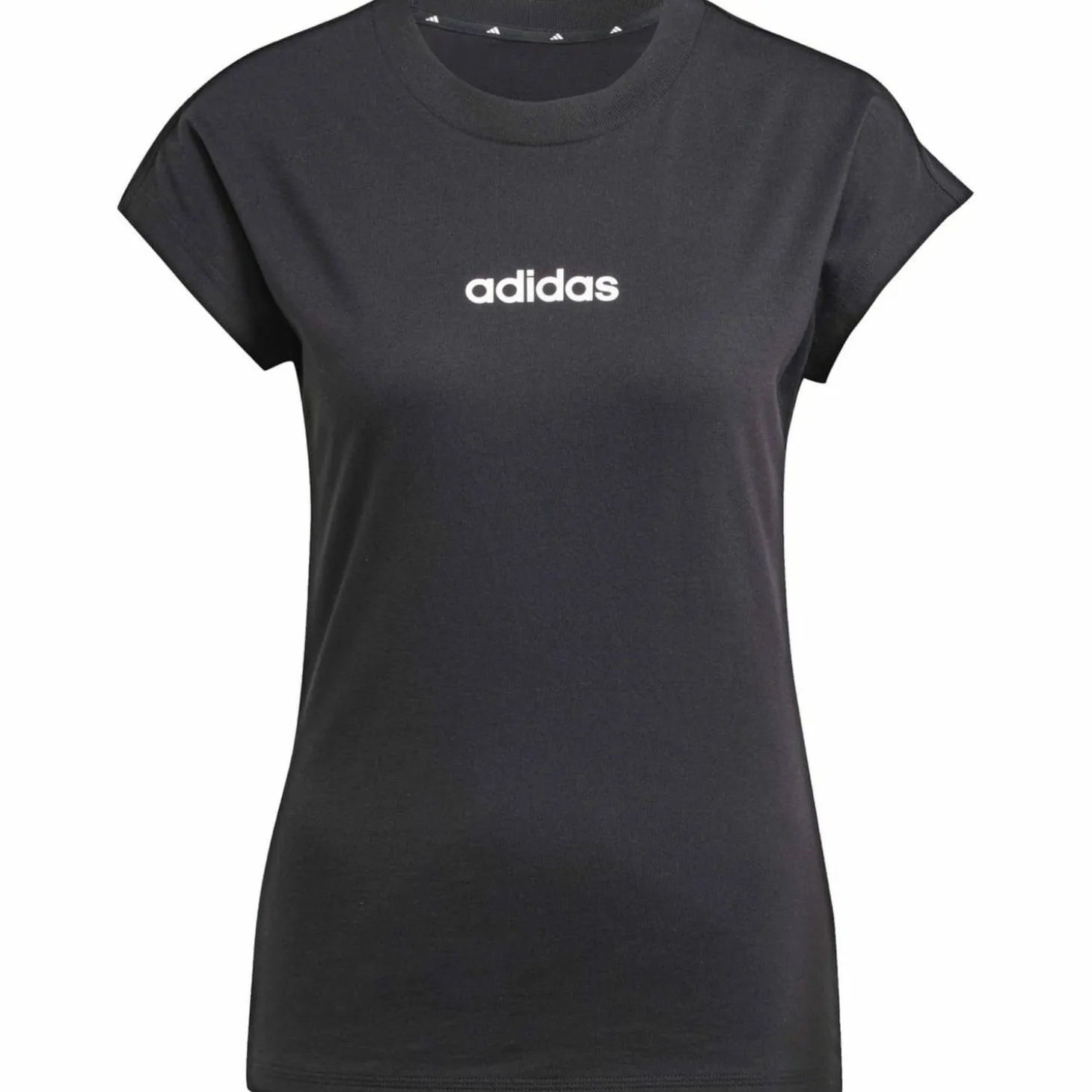 Essentials Linear Cotton Damen T-Shirt