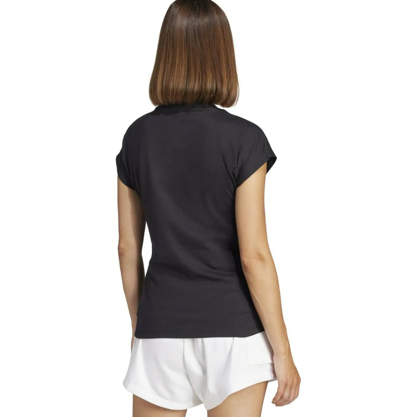 Essentials Linear Cotton Damen T-Shirt