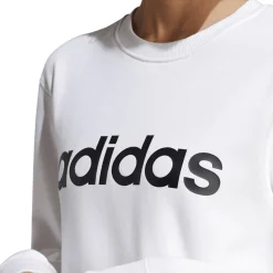 Essentials Linear French Terry Sweatshirt Damen Sweatshirt