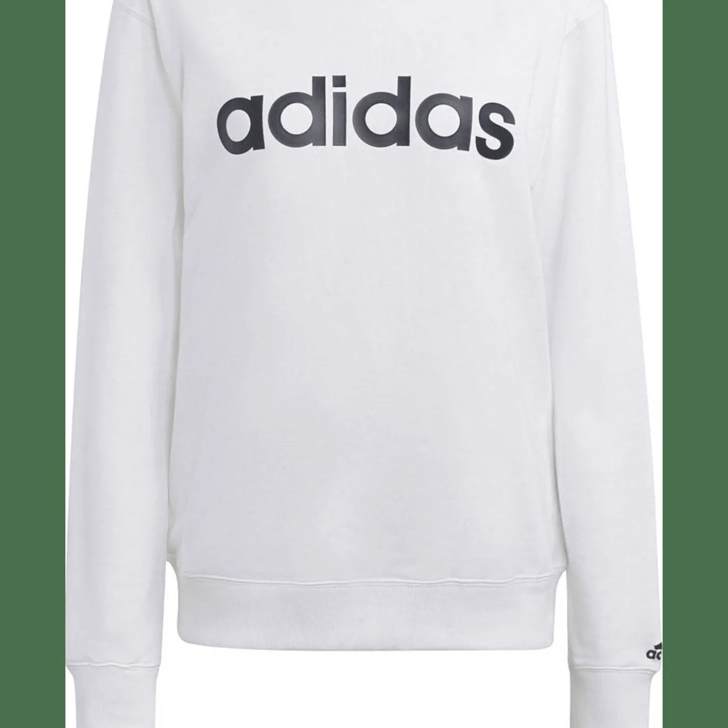 Essentials Linear French Terry Sweatshirt Damen Sweatshirt