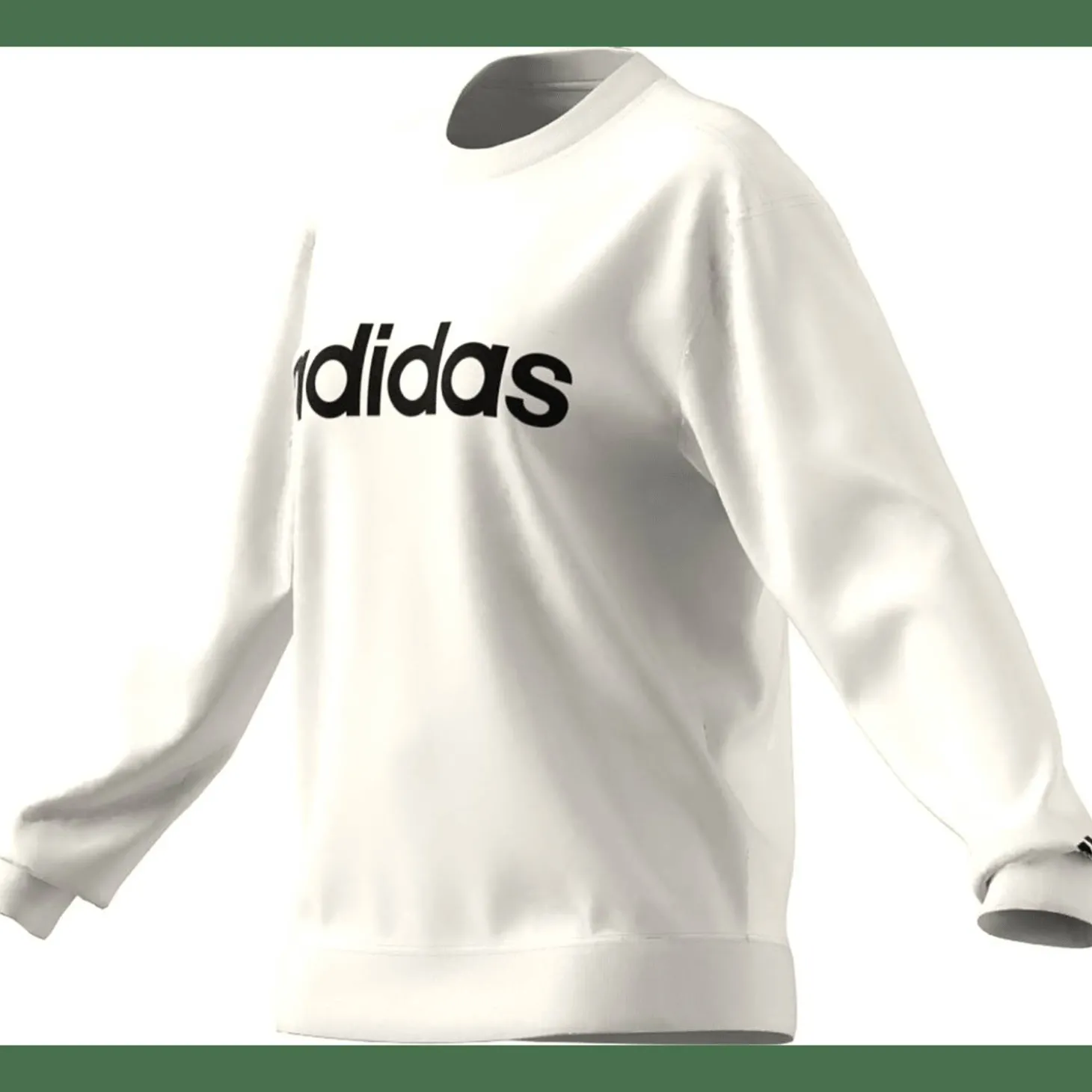 Essentials Linear French Terry Sweatshirt Damen Sweatshirt