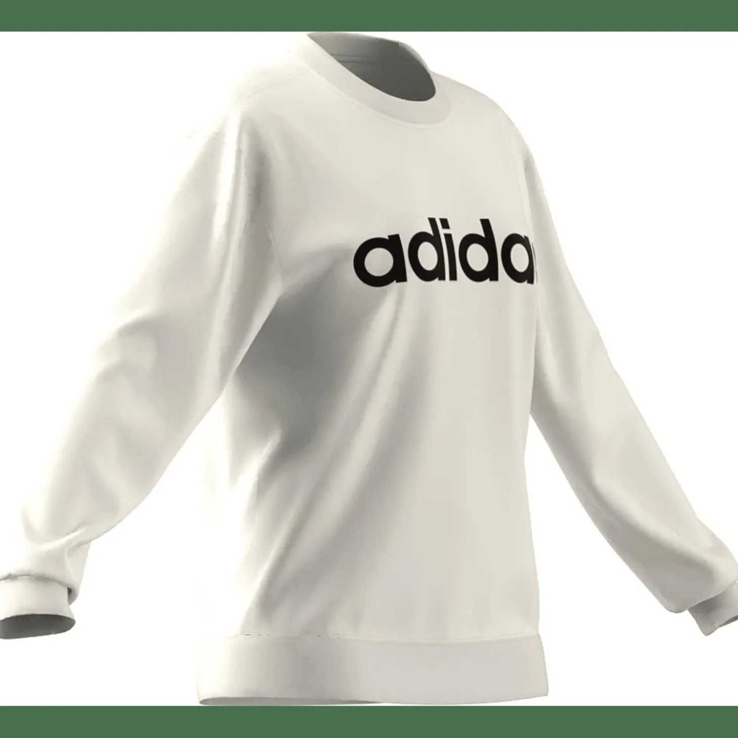 Essentials Linear French Terry Sweatshirt Damen Sweatshirt