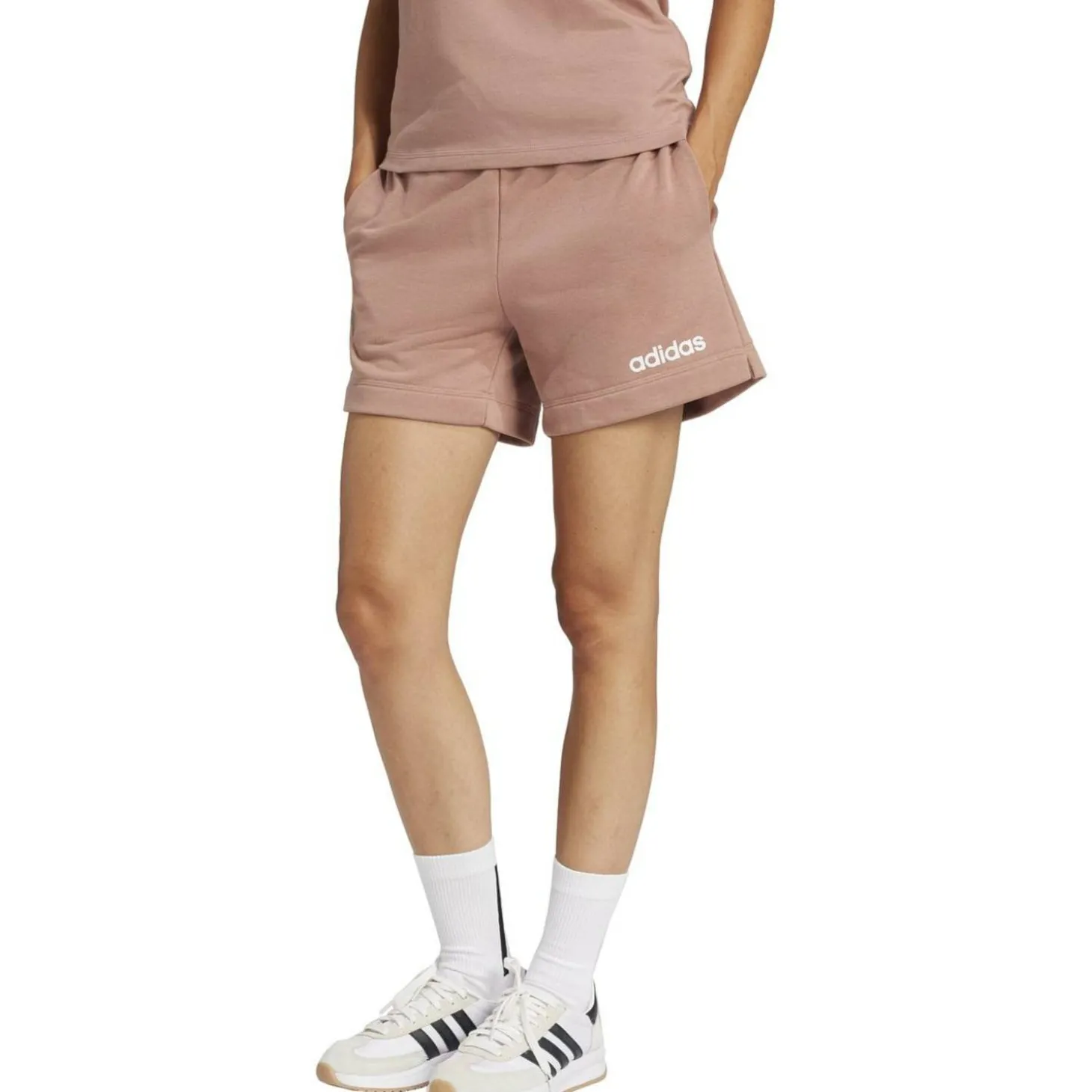 Essentials Linear French Terry Damen Shorts