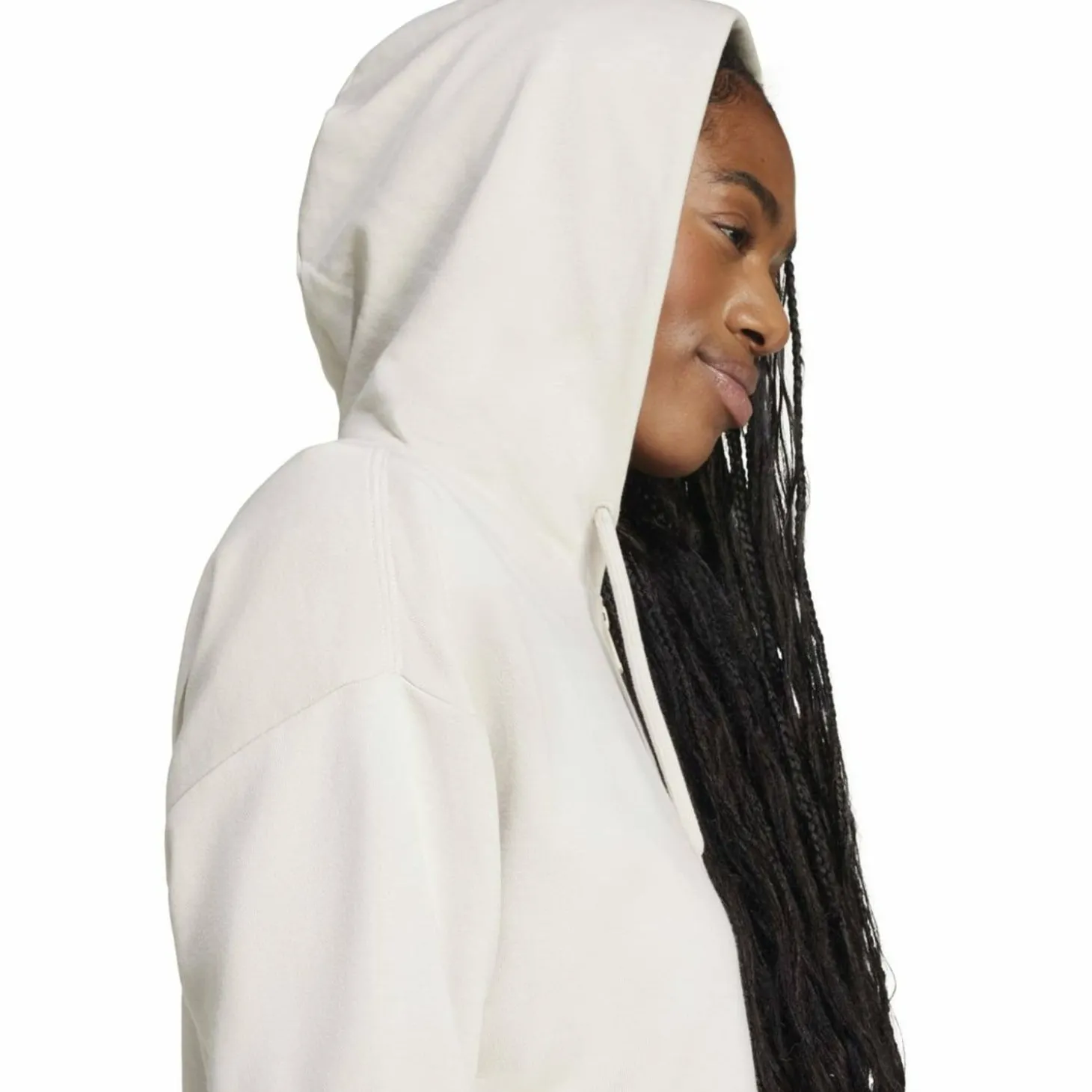 Essentials Linear French Terry Damen Kapuzensweater