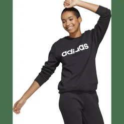Essentials Linear French Terry Sweatshirt Damen Sweatshirt