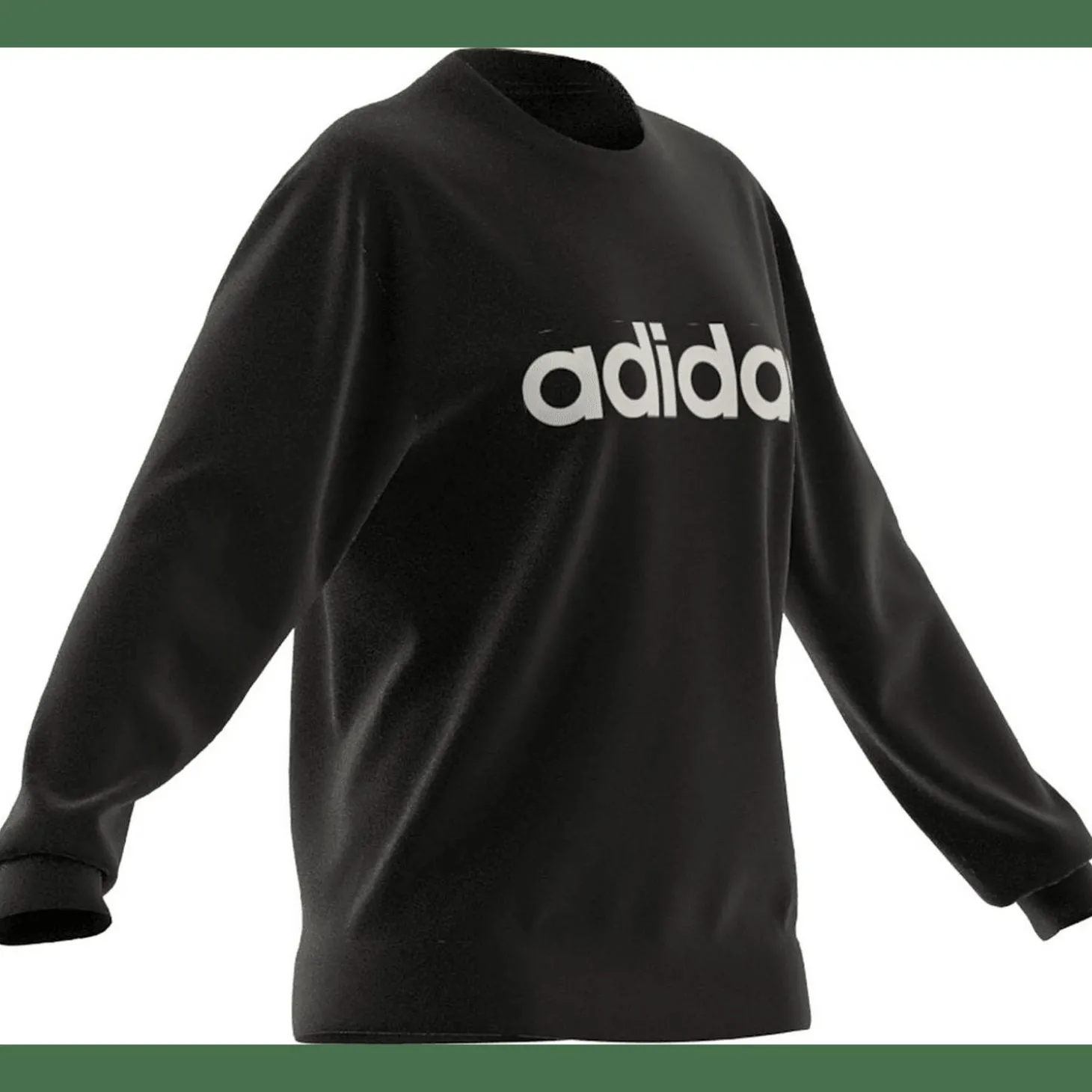 Essentials Linear French Terry Sweatshirt Damen Sweatshirt