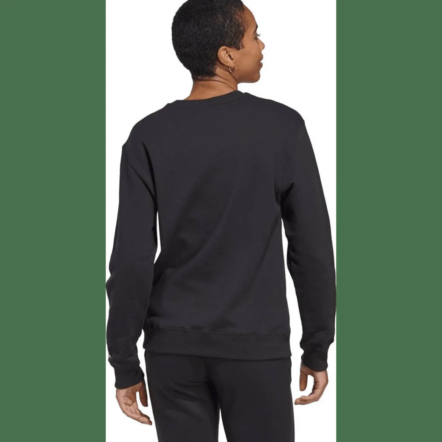 Essentials Linear French Terry Sweatshirt Damen Sweatshirt