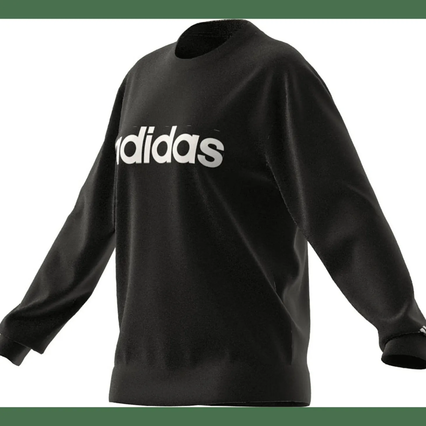 Essentials Linear French Terry Sweatshirt Damen Sweatshirt