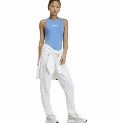 Essentials Linear Slim Cotton Damen T-Shirt